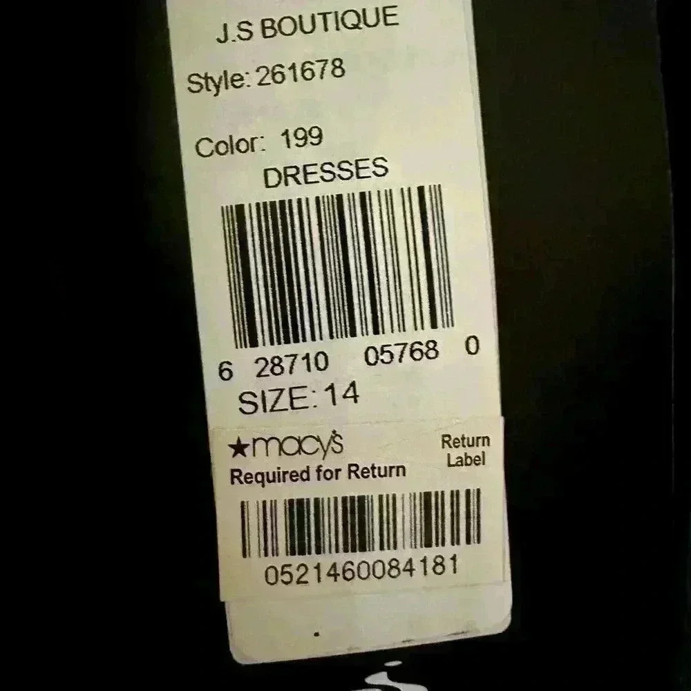 J.S Boutique Black mini dress (A2) - Picture 15 of 15